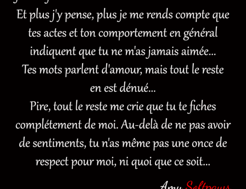 Texte sur les doutes